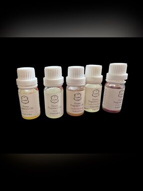 Laline Home Fragrance Oil Set of 5 | Cherry Blossom, Musk & More